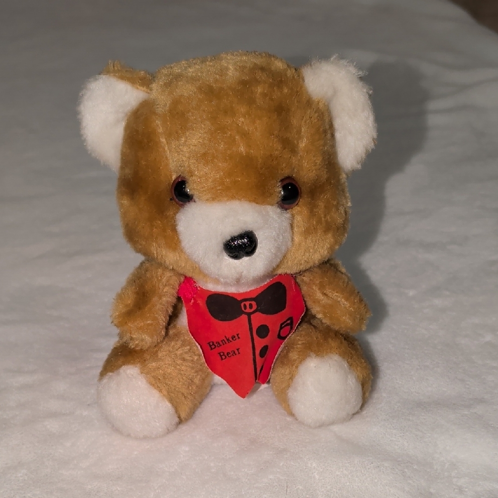 Vintage 1984 Banker Bear By Giftco
